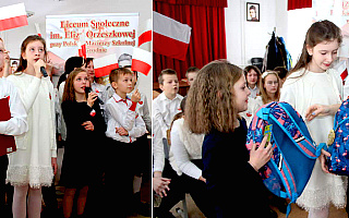 Na Białoruś trafiły przybory szkolne zebrane przez mieszkańców Pieniężna